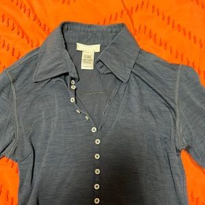 Vintage Diesel Long Sleeve Top with raw hem